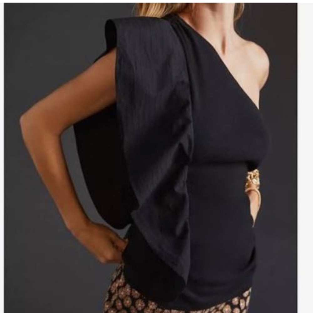 NWT Anthropologie one shoulder top
